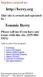 Mobile Screenshot of berry.org